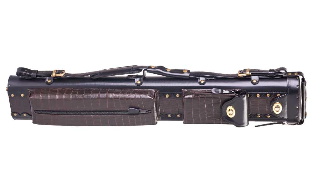 ESTOJO PRETA/CASTANHA (2P/4V)