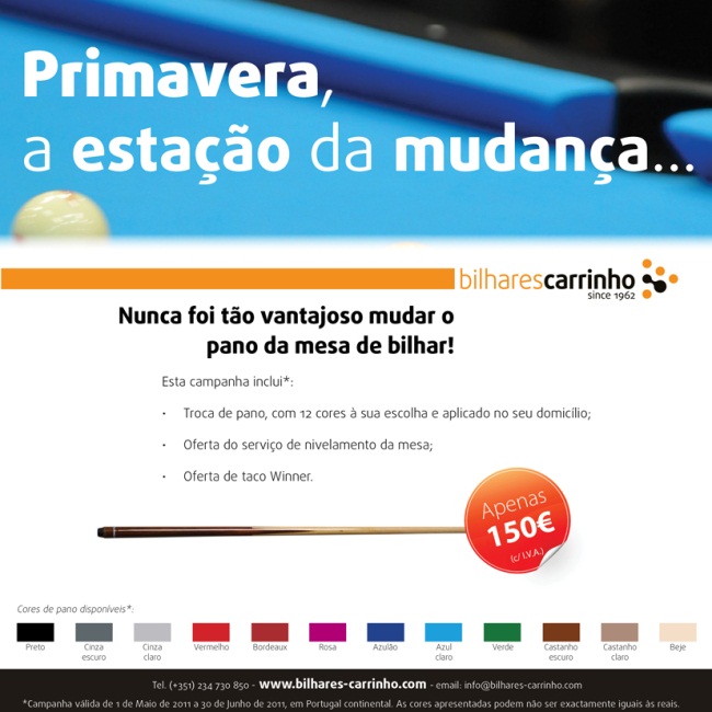 Campanha Mudan�a de Pano