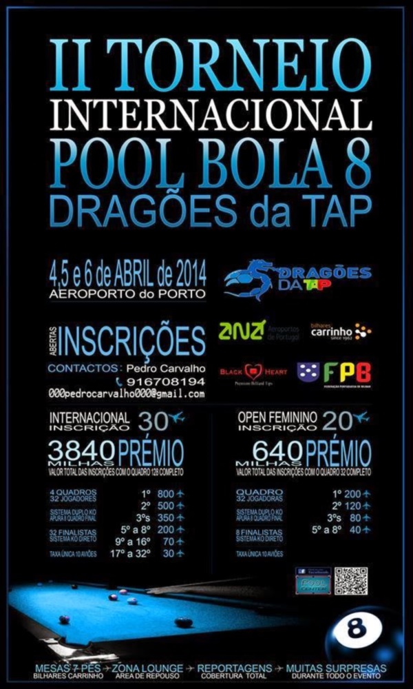 II Torneio Bilhar - Drag�es da TAP