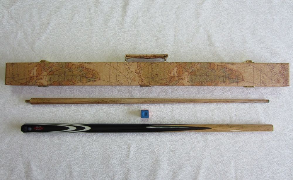 Taco Snooker Riley - 9.5 mm + Mala Mapa 1P/1V + Giz