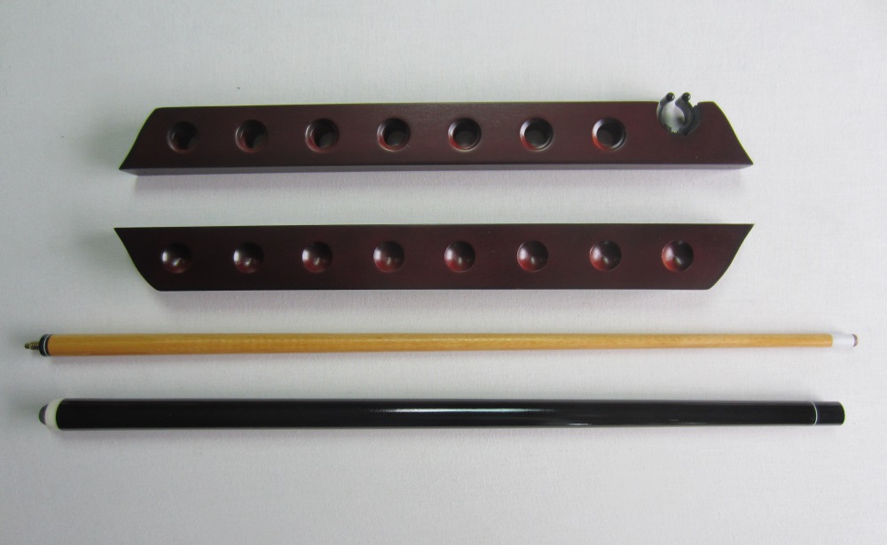 8 x Tacos Carambola 12 mm + Taqueira Parede mogno