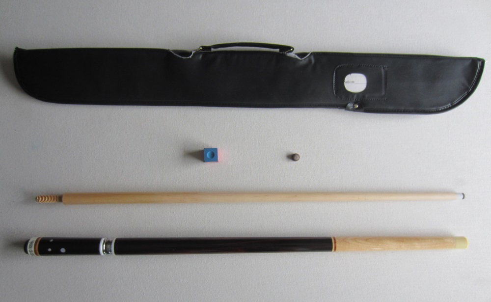 Taco Carambola WINNER - 12 mm + Saca preta 1P/1V + Sola + Giz