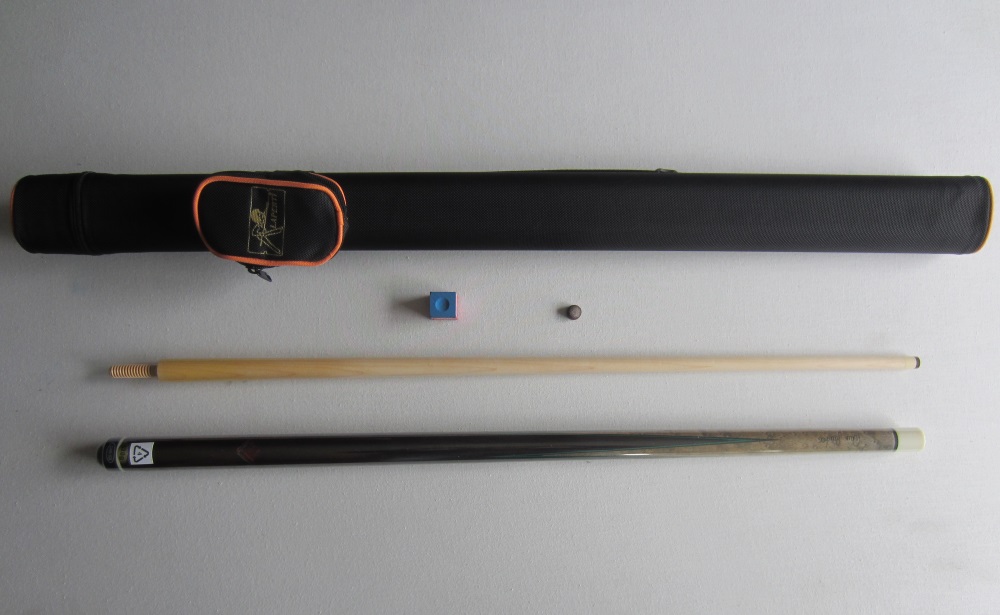 Taco Carambola BCE - 12 mm + Estojo tubo Laperti 1P/1V + Sola + Giz