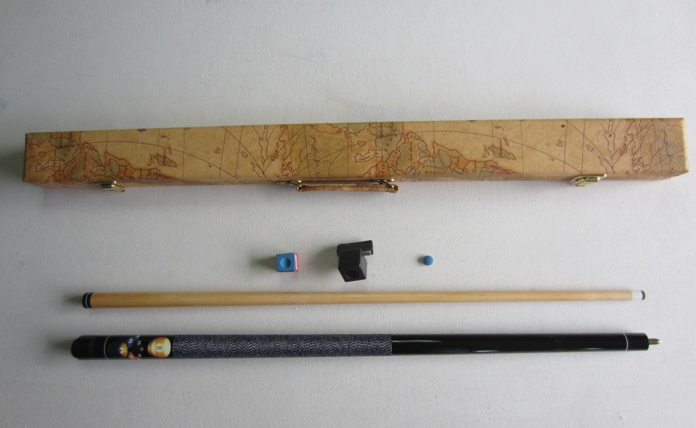 Taco Carambola WINNER - 12 mm + Mala Mapa 1P/1V + Porta Giz magn�tico + Sola ELK MAster + Giz