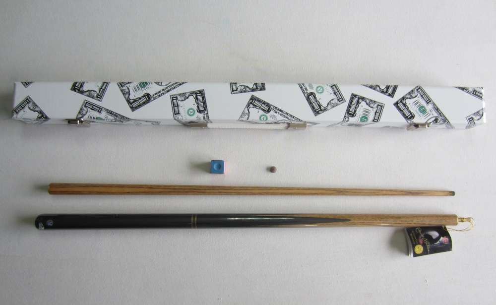 Taco Snooker Ronnie O�Sullivan - 10 mm + Mala Notas 1P/1V + Solas Triangle + Giz