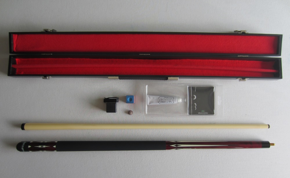 Taco Pool STINGER  - 13 mm + Mala preta 1P/1V + Cola ponteiras + Porta Giz Magn�tico + Solas + Giz