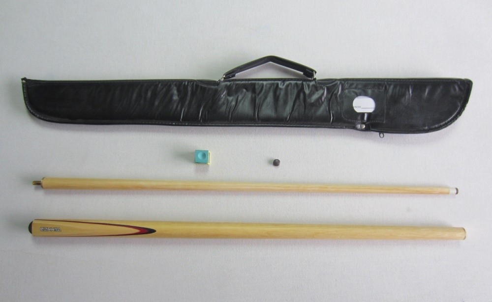 Taco Carambola WINNER - 12 mm + Saco preto + Sola + Cubo de Giz