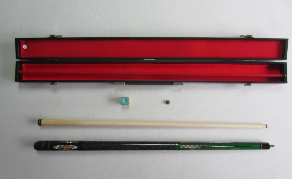 Taco Carambola WINNER - 12 mm + Mala preta1 P/1V + Sola + Giz