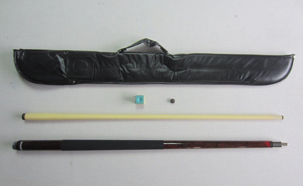 Taco Pool WINNER fibra - 13 mm + Saca preta 1P/1V + Sola + Giz