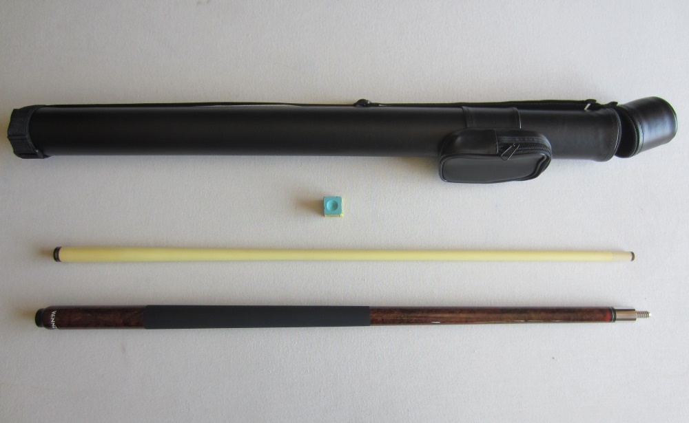 Taco Pool WINNER fibra - 13 mmm + Estojo WINNER 1P/1V + Giz