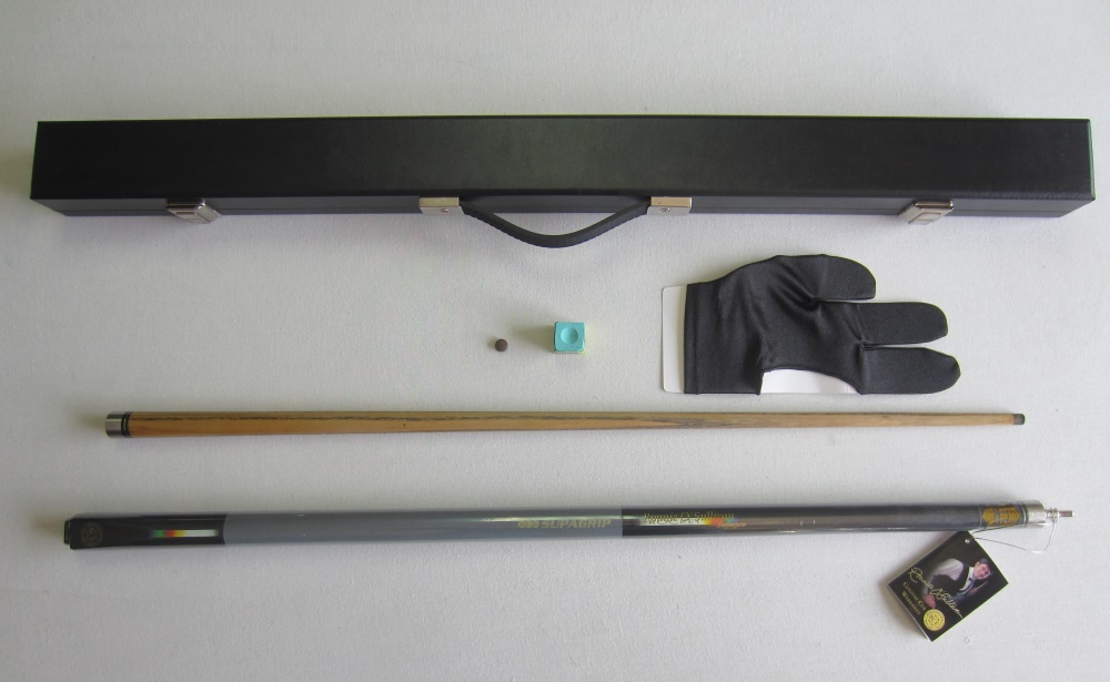 Taco Snooker BCE - 9 mm + Mala 1P/1V + Luva + Sola + Giz