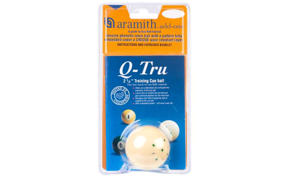 TRAINING BALL POOL Q-TRU 57,2MM (Blister)
